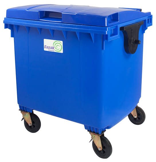 660 Litre Wheelie Bin (Trash Can)