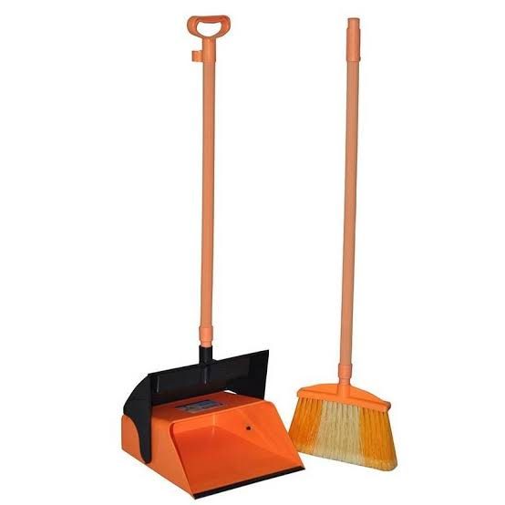 Dustpan With Broom Set (Dust Collector)