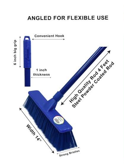 Floor Brush ( Curve ) Blue