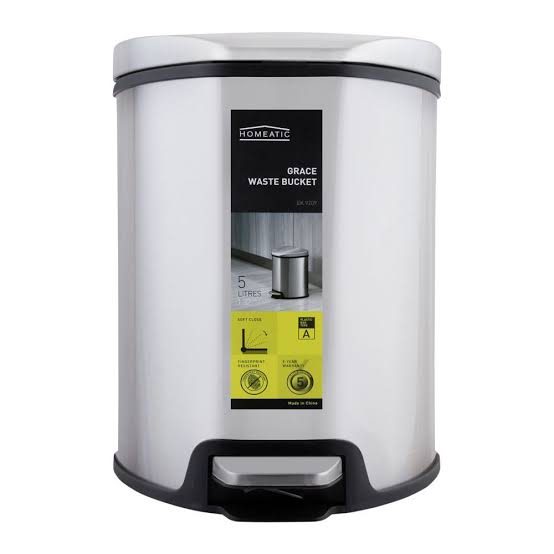 Grace Pedal Bin 5Litre ( Soft Close)