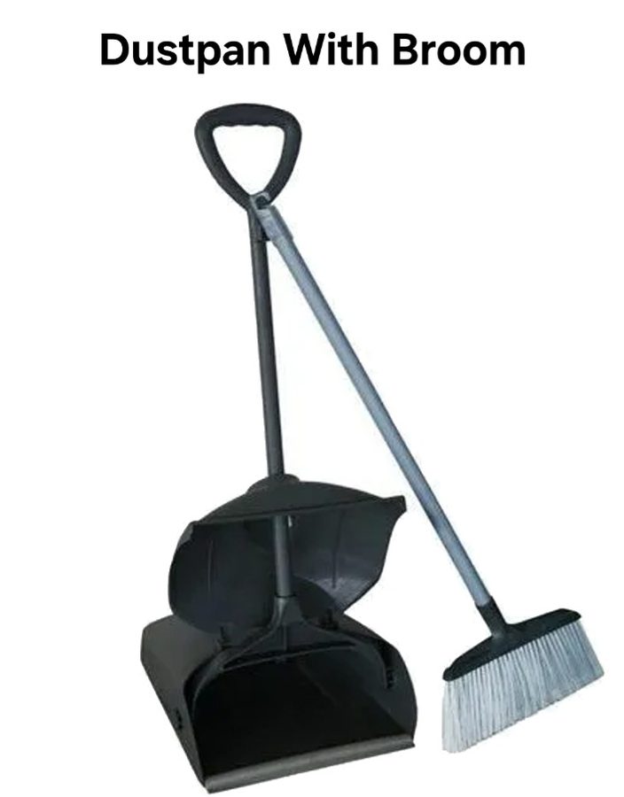 Long Handle Dustpan and Brush Set (Dust collector)