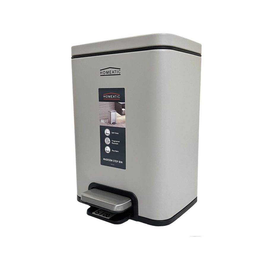 Madison Step Bin 6 Litre ( Soft Close )