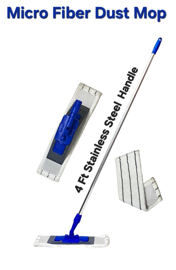 Micro Fiber Dust Mop (Flat Mop) 40cm