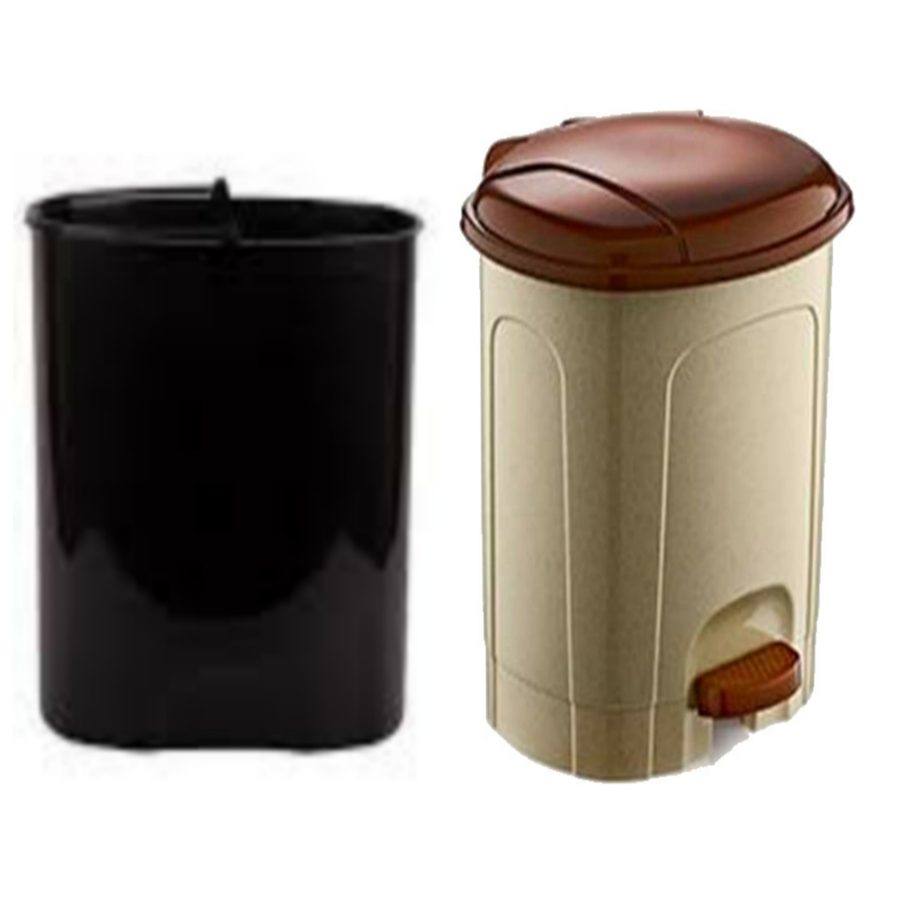Pedal Dustbin With Inner 14L