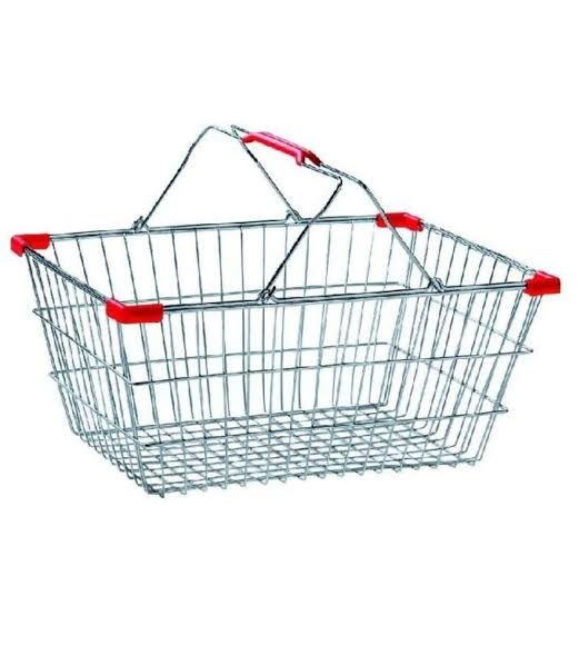 Shopping Basket Stainless Steel